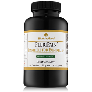 "PluriPain® Supplement Bottle - Advanced Formula for Effective Pain Relief"